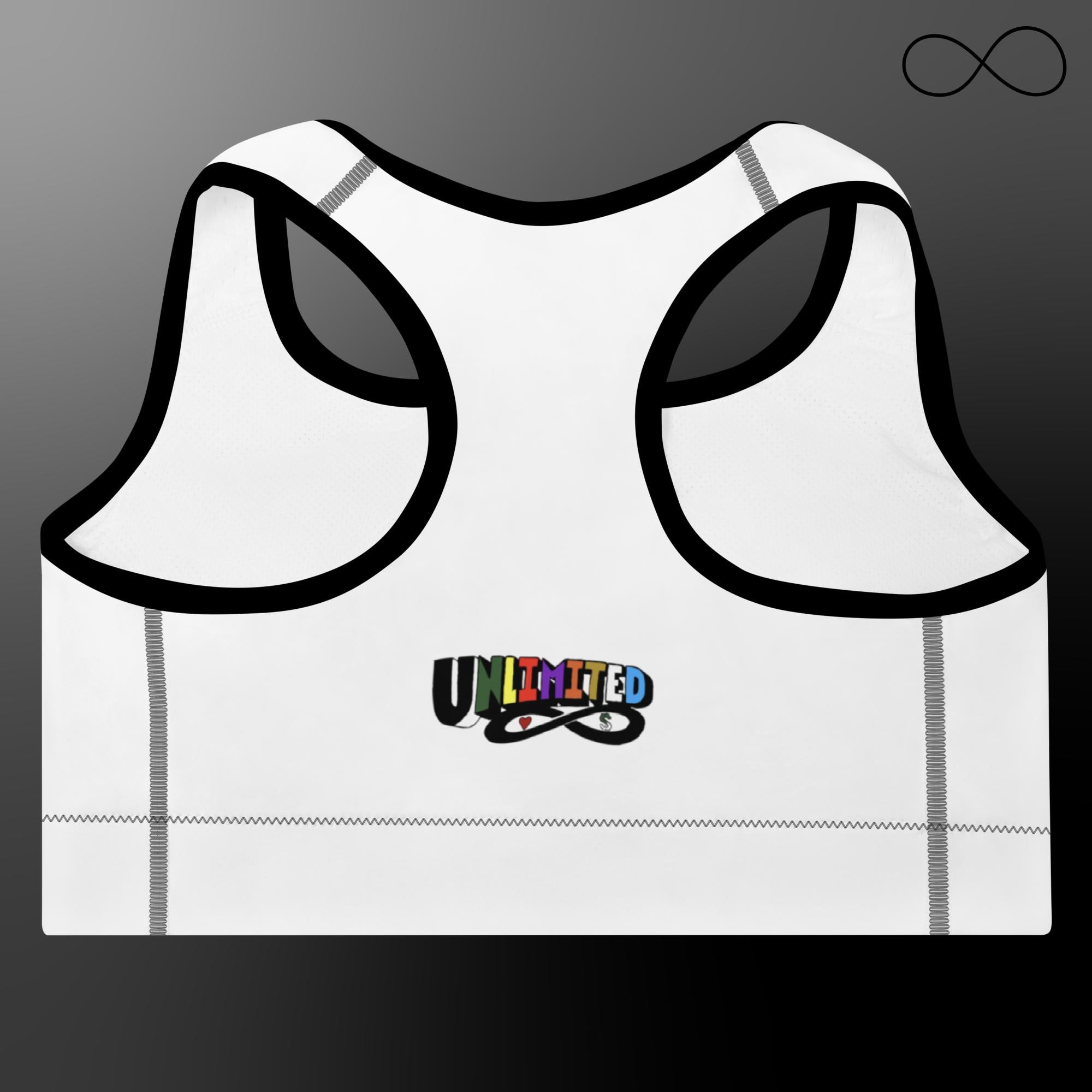 un 1 Padded Sports Bra