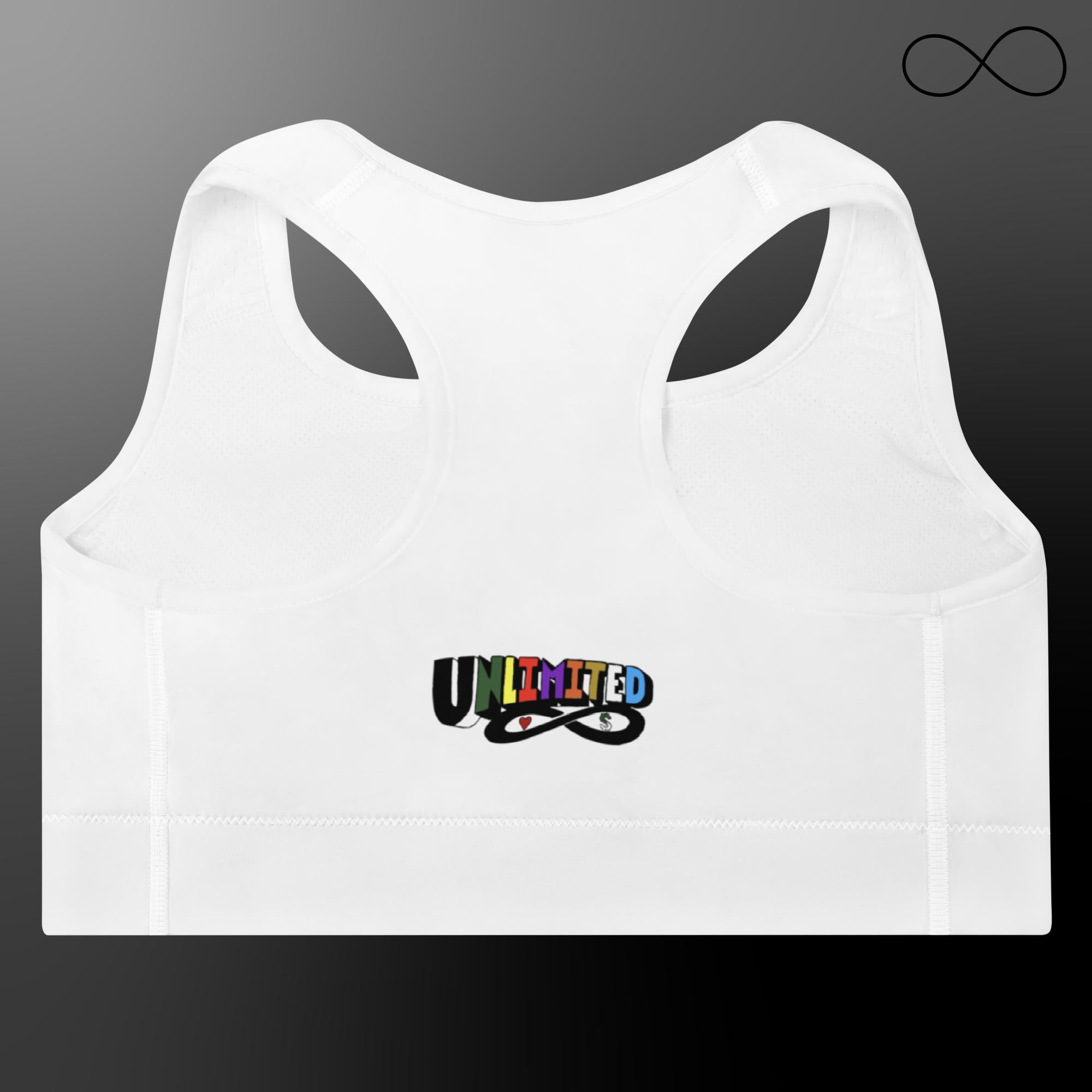 un 1 Padded Sports Bra