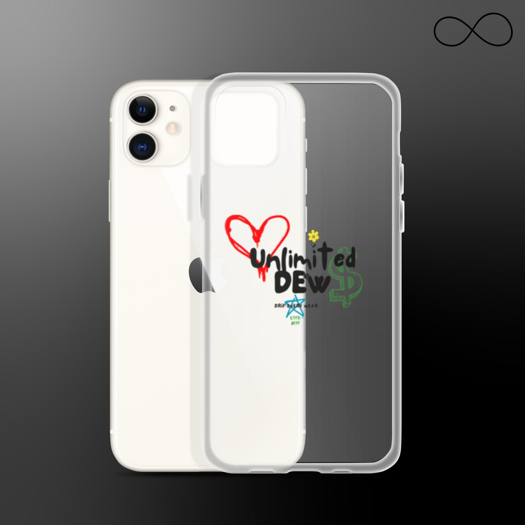 unlimited dew 4 Clear Case for iPhone®