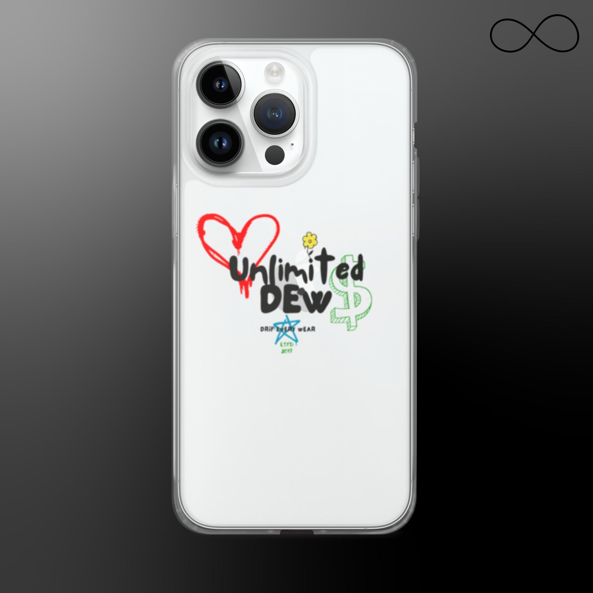 unlimited dew 4 Clear Case for iPhone®