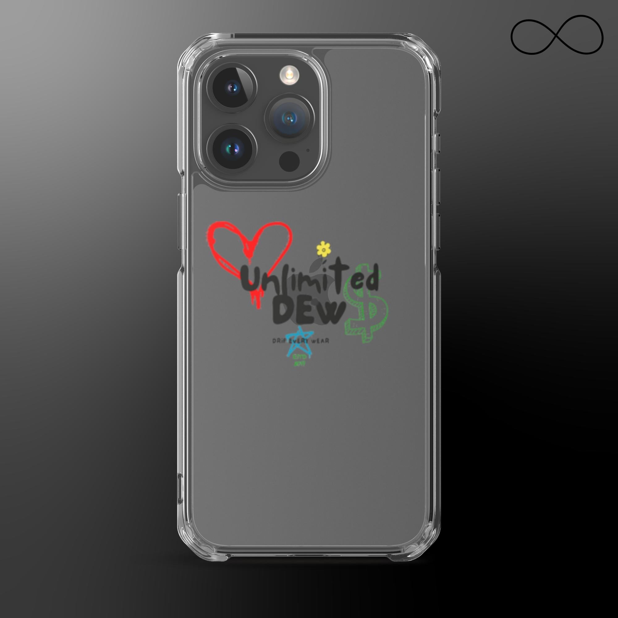 unlimited dew 4 Clear Case for iPhone®