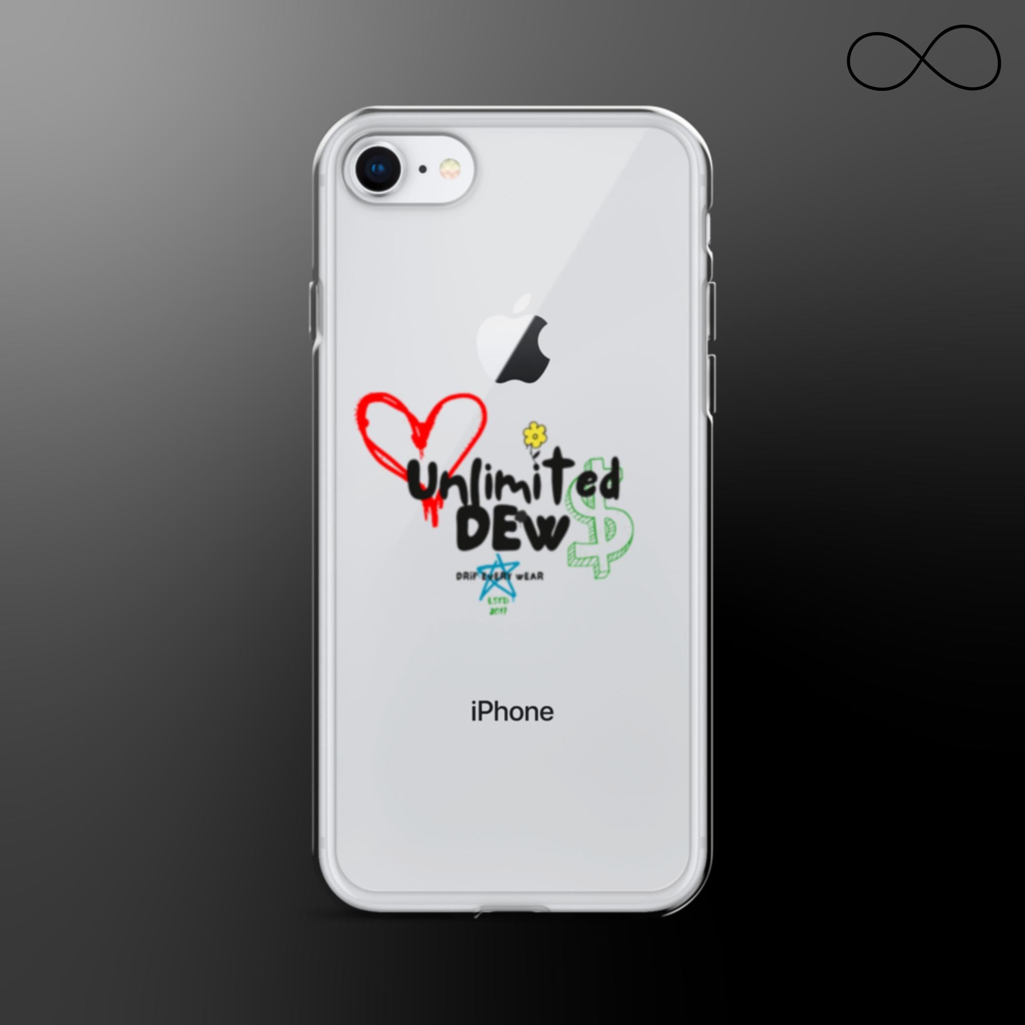 unlimited dew 4 Clear Case for iPhone®