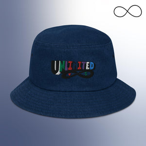 UN 1 Denim bucket hat