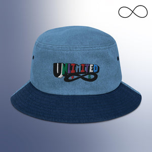 UN 1 Denim bucket hat