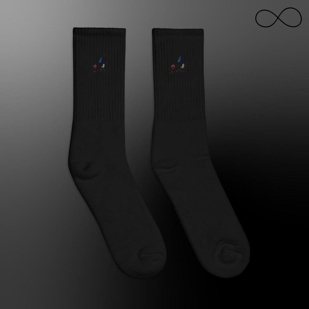 UD Embroidered socks