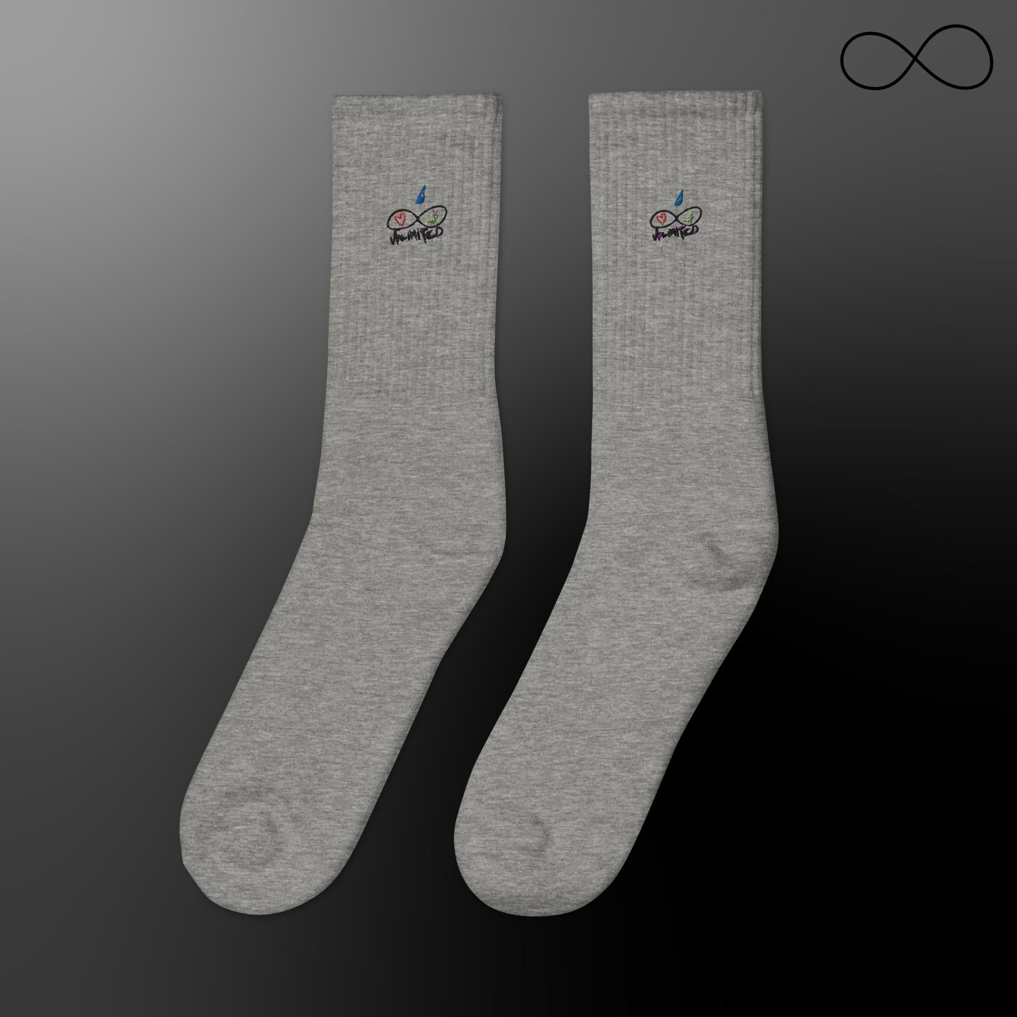 UD Embroidered socks