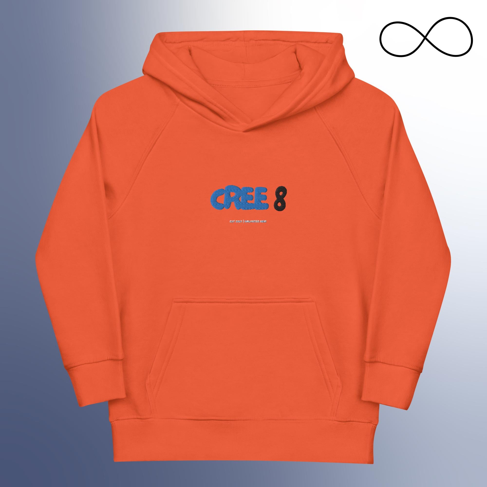 C8 2 Kids eco hoodie