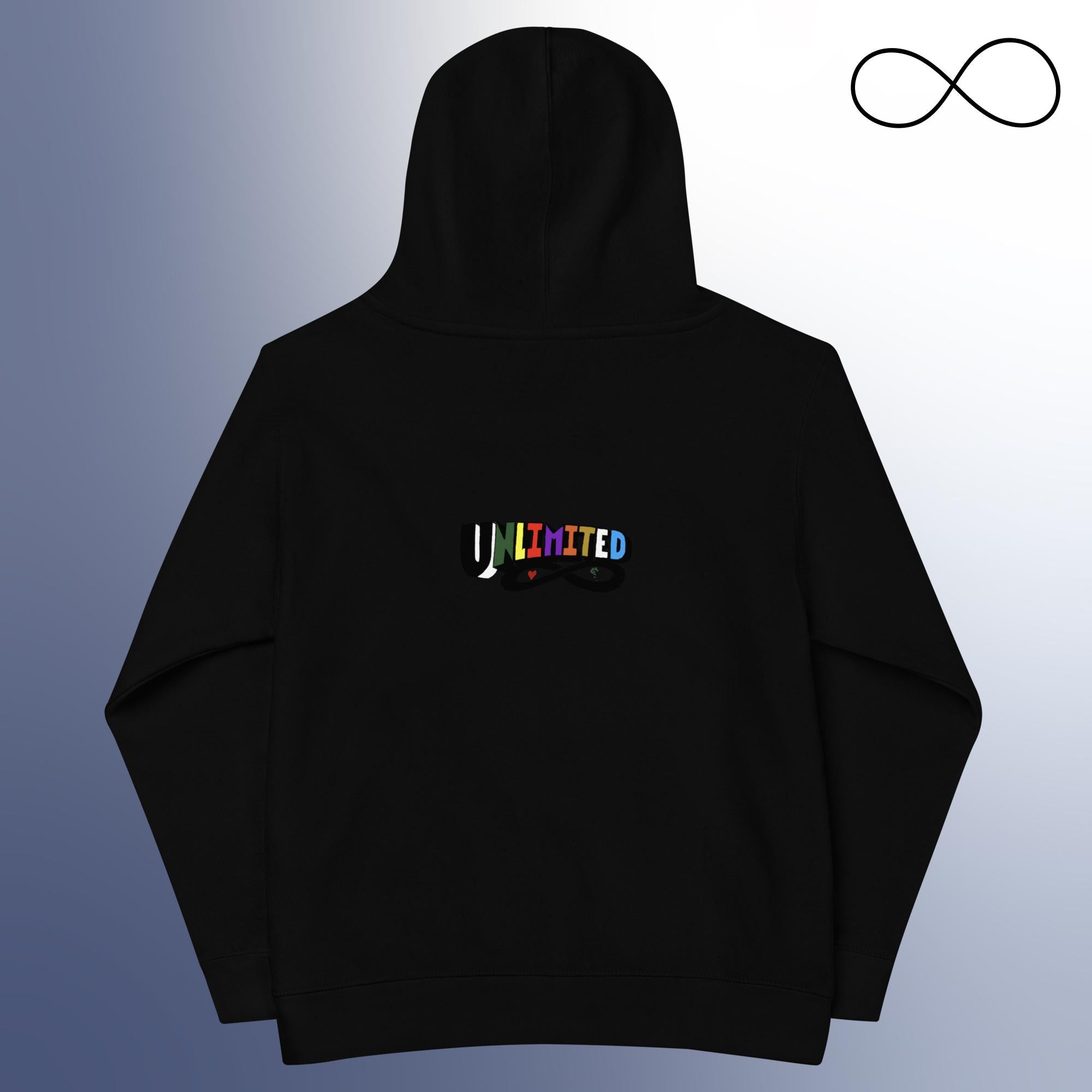 UN 1 Kids fleece hoodie