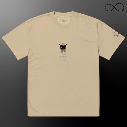 Camiseta descolorida extragrande UD Drip
