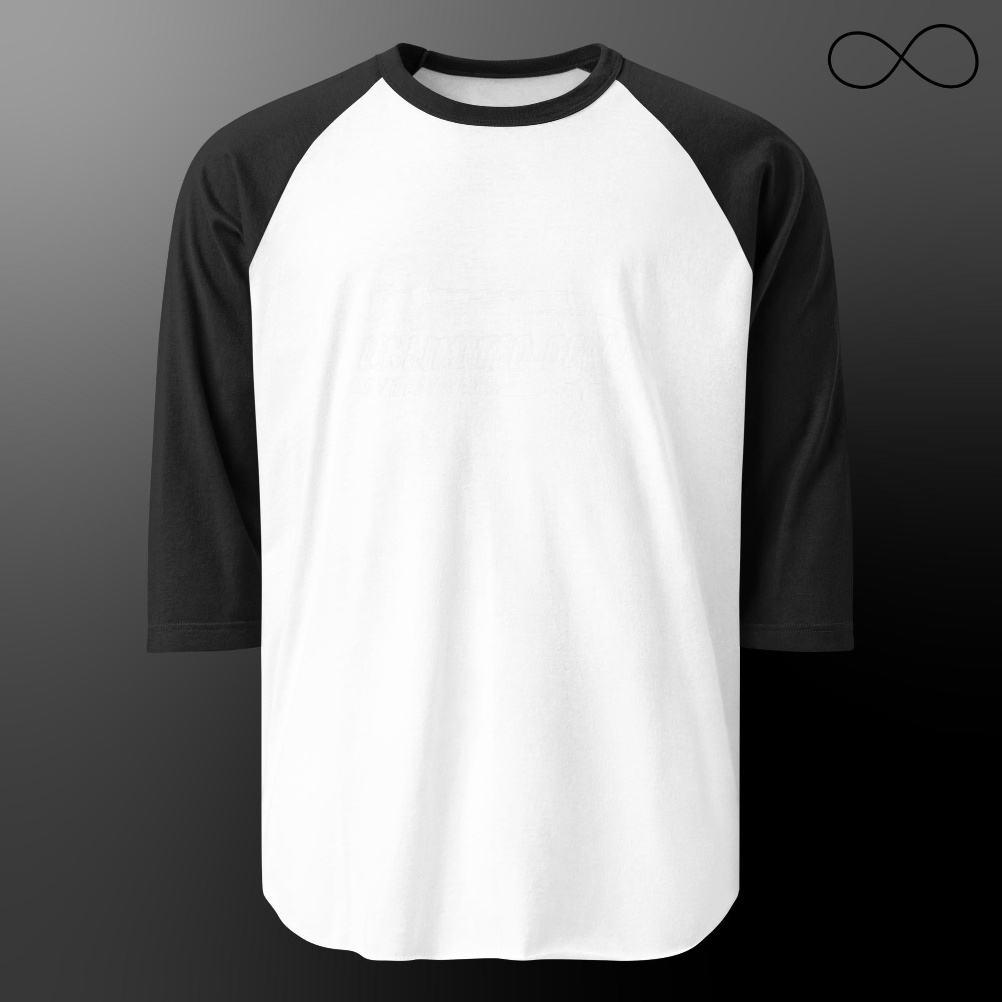 UNL DEW 15 3/4 sleeve raglan shirt