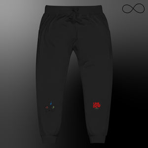 UNL DEW Red Unisex fleece sweatpants