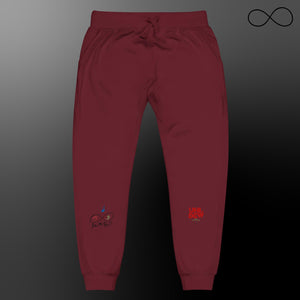 UNL DEW Red Unisex fleece sweatpants