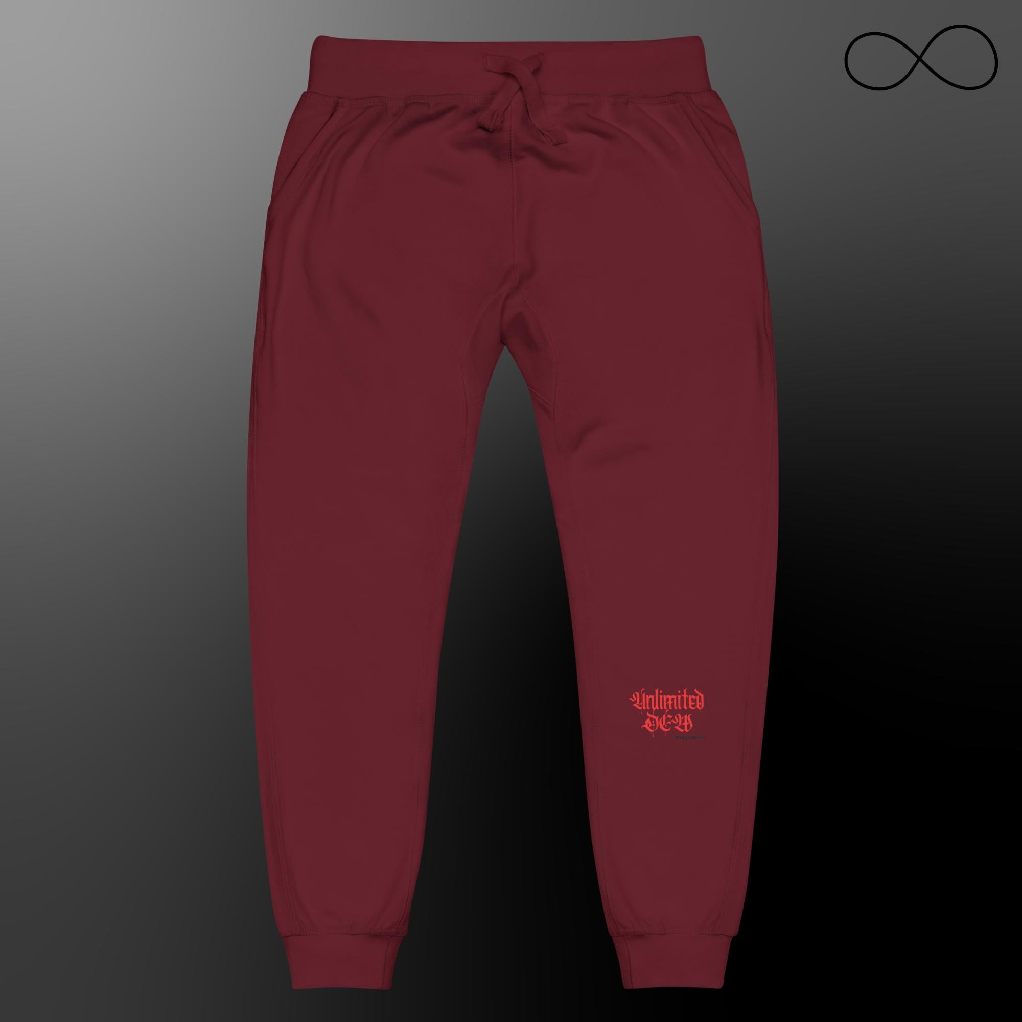 UNL DEW 7 Unisex fleece sweatpants