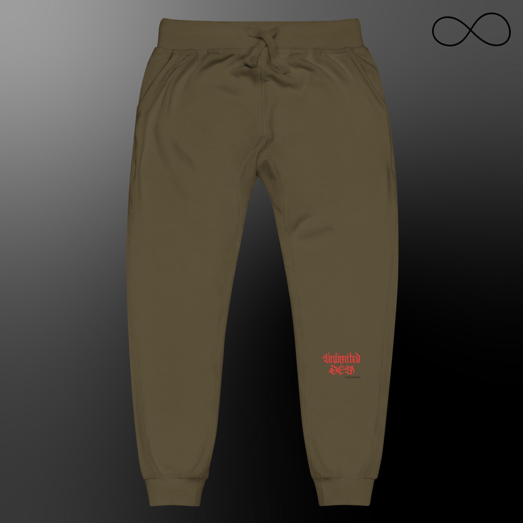 UNL DEW 7 Unisex fleece sweatpants