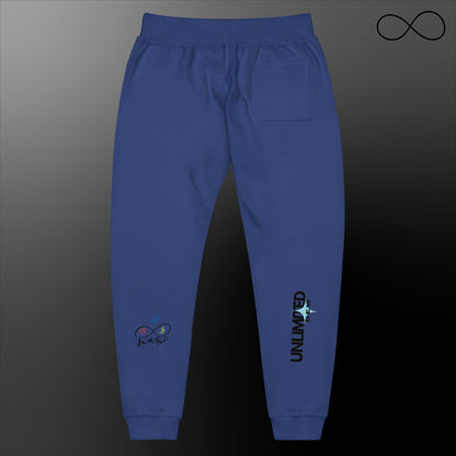 Pantalones deportivos unisex de polar UD Anime