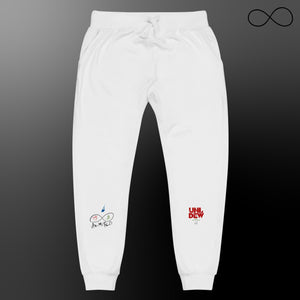 UNL DEW Red Unisex fleece sweatpants