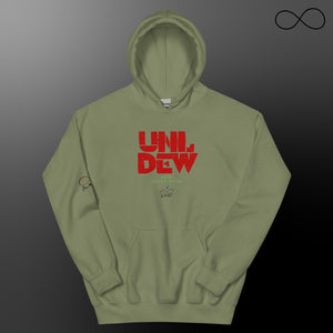 UNL DEW Red Unisex Hoodie