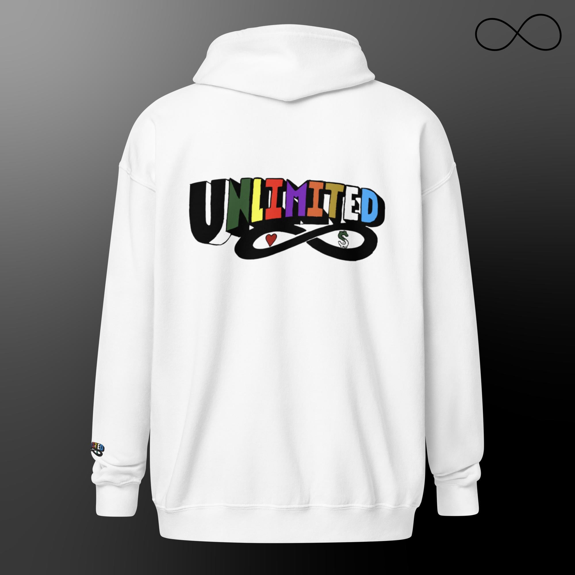 UN 1 Unisex heavy blend zip hoodie