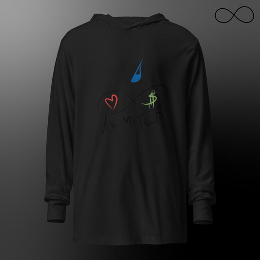 Self Love Hooded Long Sleeve Tee