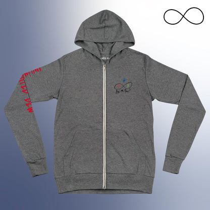 Infinity 2 Dew Unisex Zip Hoodie