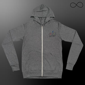 UD PURPOSE Unisex zip hoodie