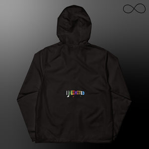 un 1 Unisex lightweight zip up windbreaker