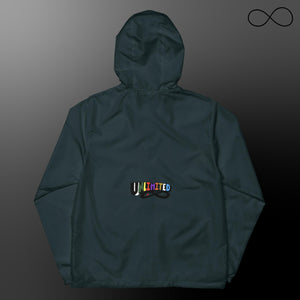 un 1 Unisex lightweight zip up windbreaker