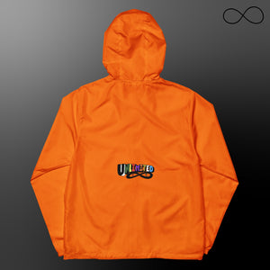 un 1 Unisex lightweight zip up windbreaker