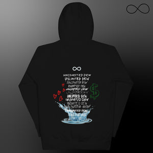 multiple fonts dos Unisex Hoodie