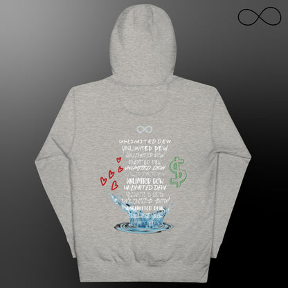 Sudadera unisex con múltiples fuentes ilimitadas