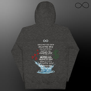 multiple fonts dos Unisex Hoodie