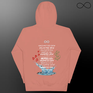 multiple fonts dos Unisex Hoodie