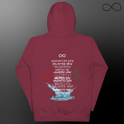 Sudadera unisex con múltiples fuentes ilimitadas