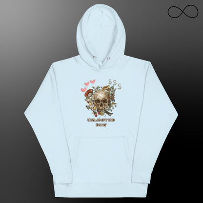 Triple Skull Dew Unisex Hoodie