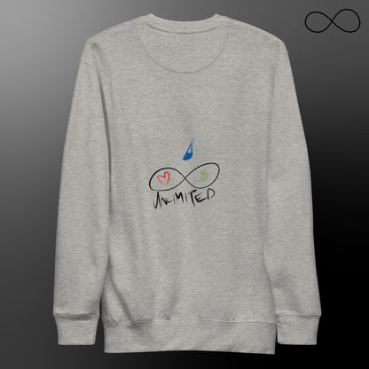 UNL Dew 4 Unisex Premium Sweatshirt