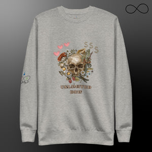 TRIPLE SKULL DEW- SWEATSHIRT