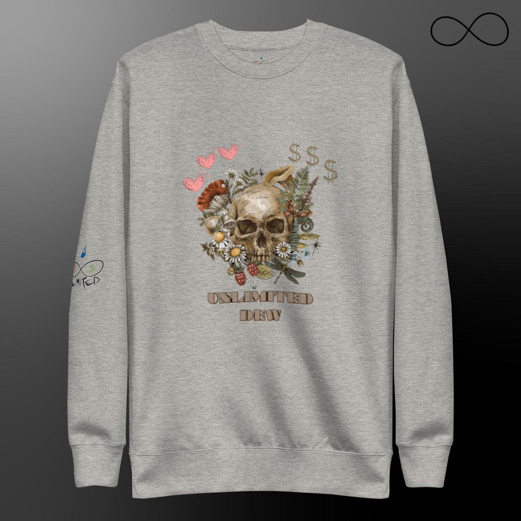 triple skull dew Unisex Premium Sweatshirt