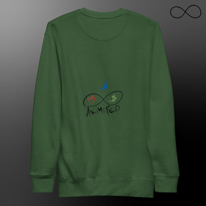 UNL Dew 4 Unisex Premium Sweatshirt