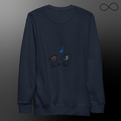 UNL Dew 4 Unisex Premium Sweatshirt