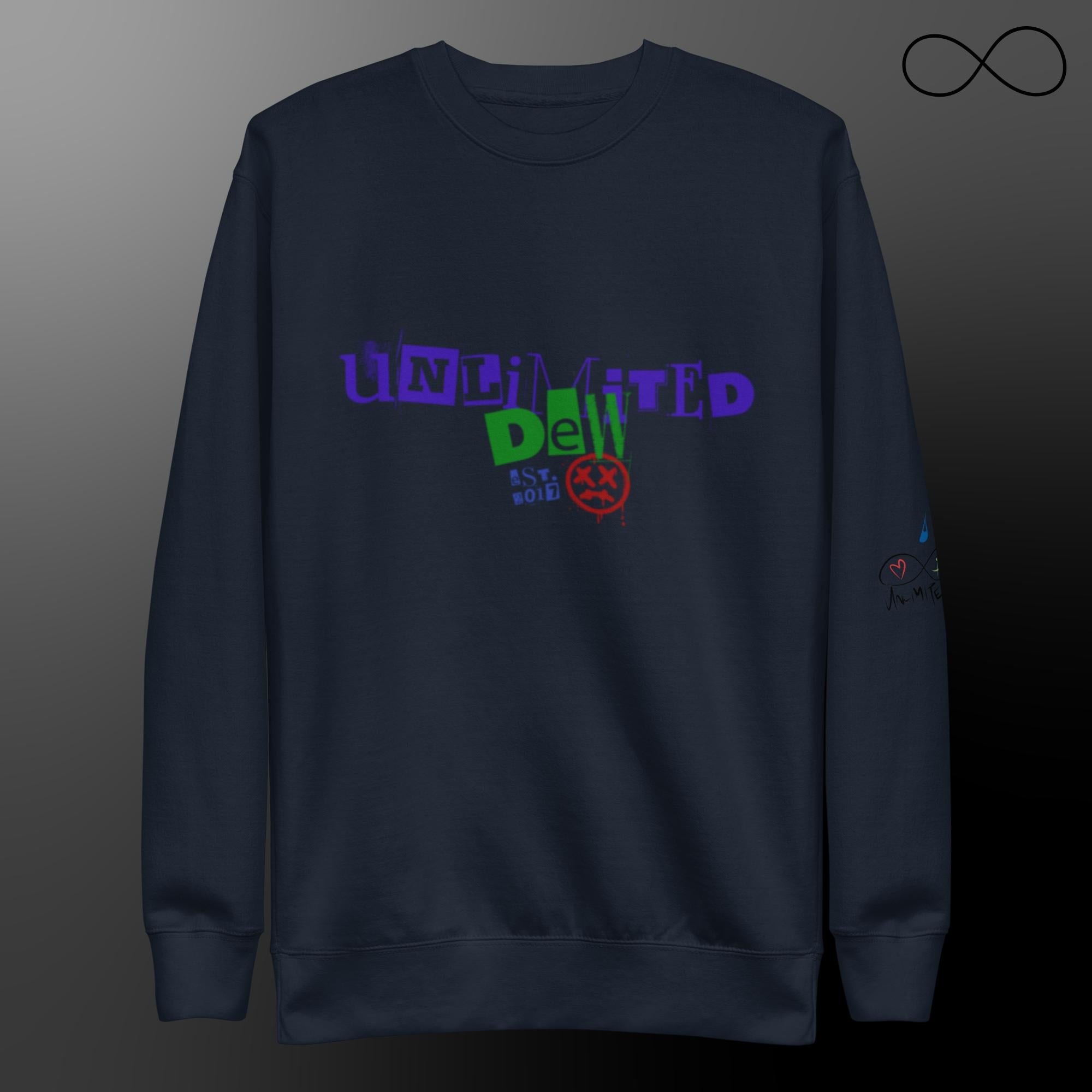 unlimited dew 3 Unisex Premium Sweatshirt