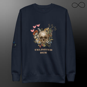 TRIPLE SKULL DEW- SWEATSHIRT