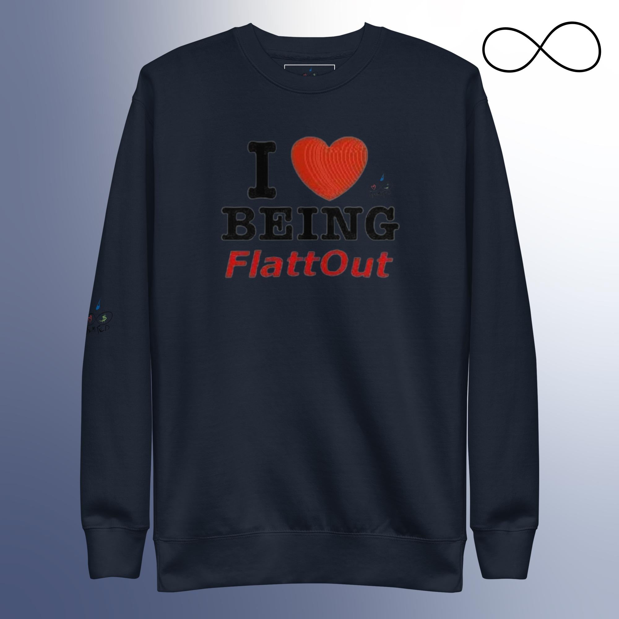 ud flatout Unisex Premium Sweatshirt