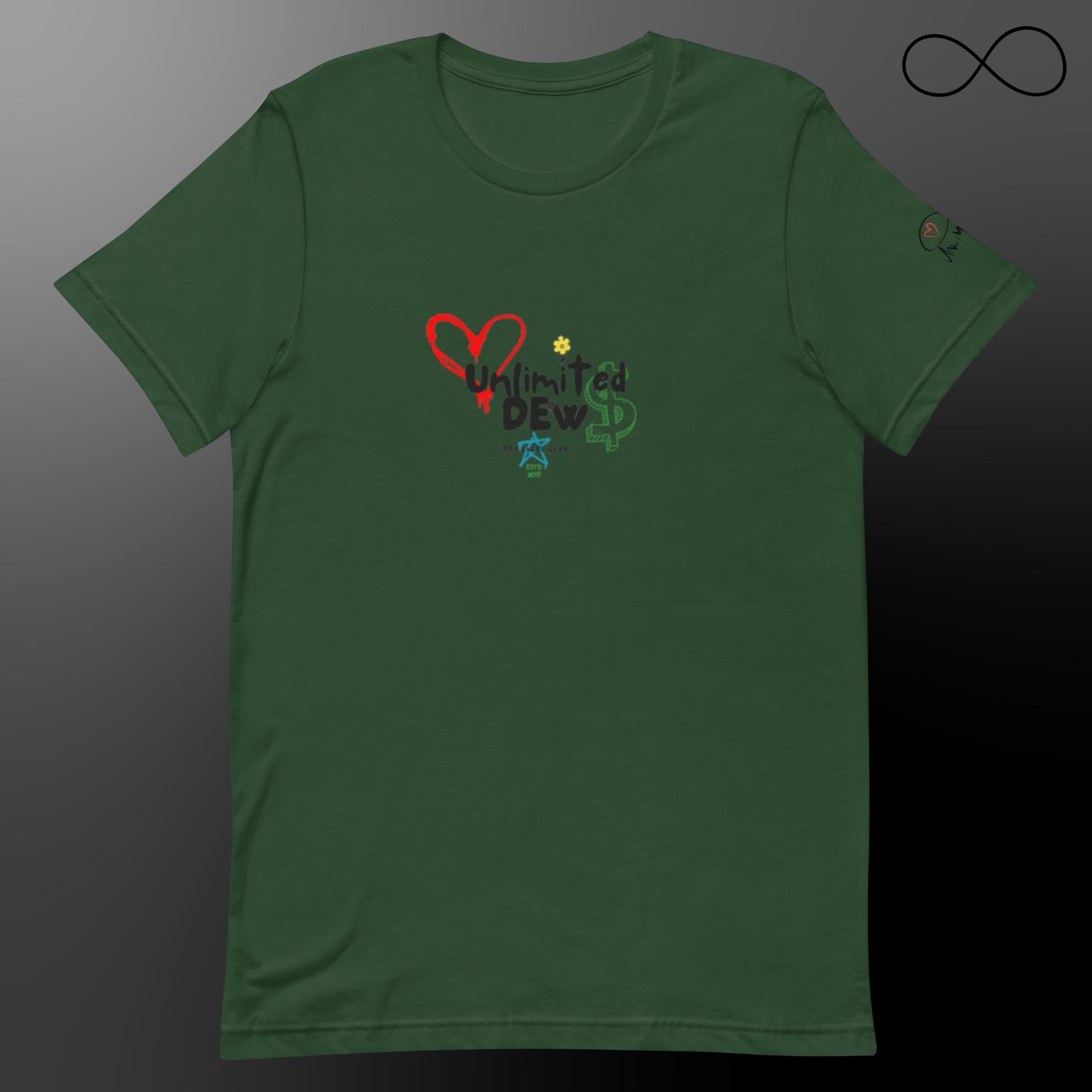 Unlimited dew 4 Unisex t-shirt