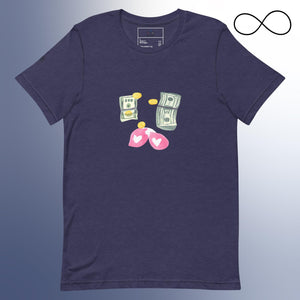 UD MONEY LUV Unisex t-shirt