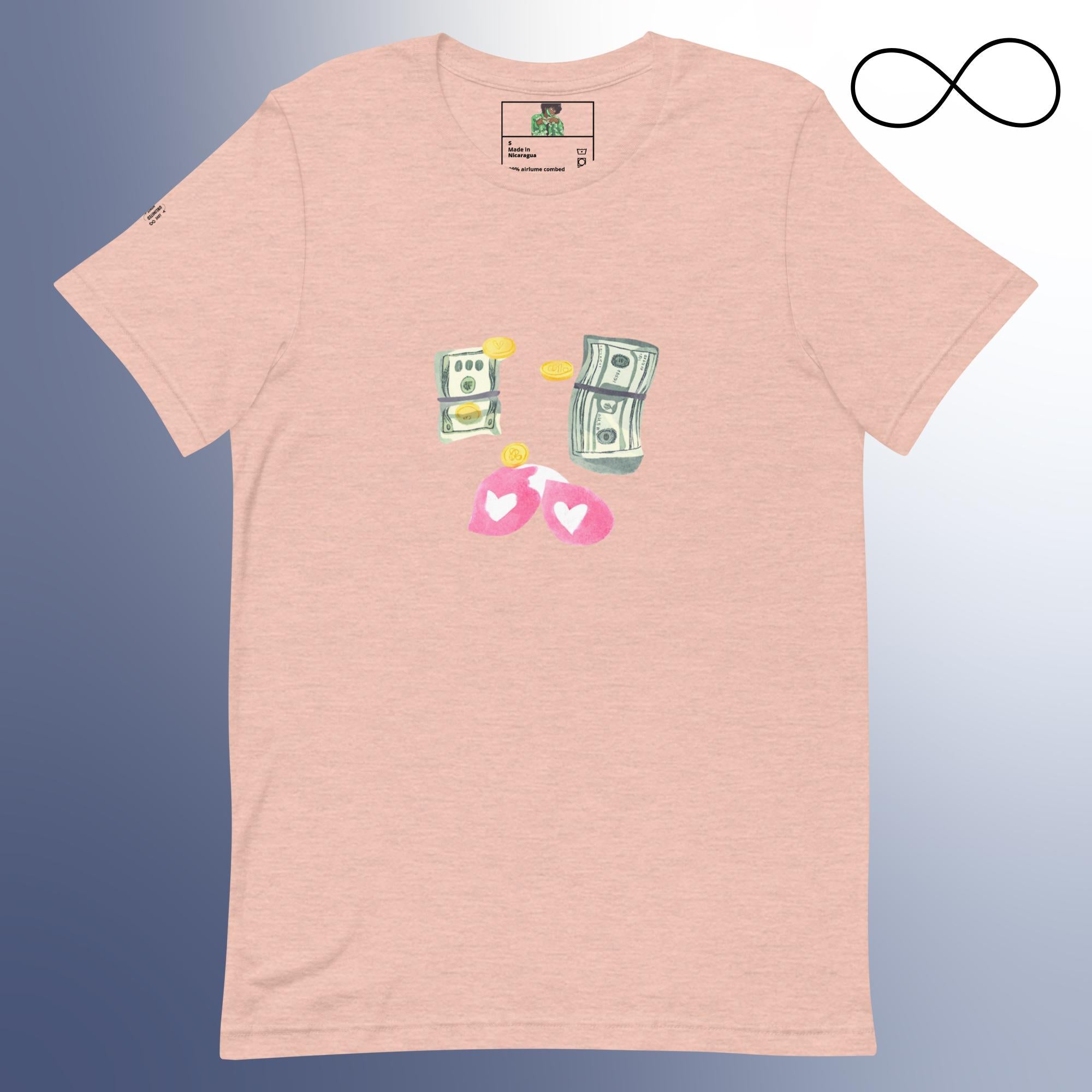 UD MONEY LUV Unisex t-shirt