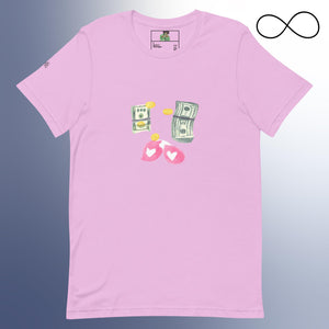 UD MONEY LUV Unisex t-shirt