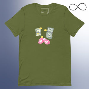 UD MONEY LUV Unisex t-shirt