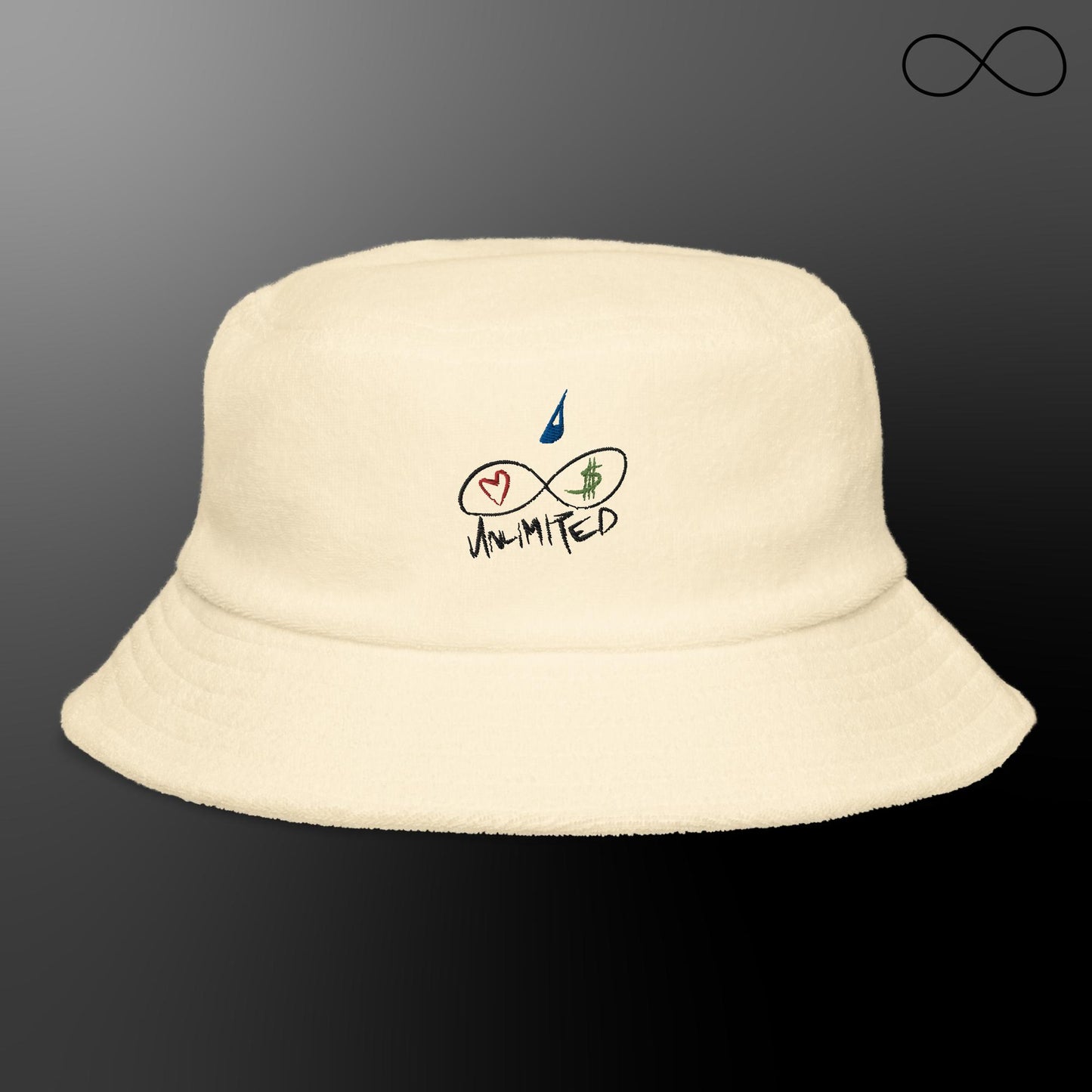 UD Unstructured Terry Cloth Bucket Hat