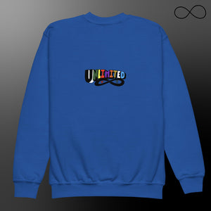 UN 1 -CREE8 Youth crewneck sweatshirt