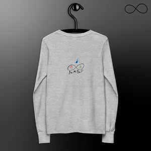 C8 Youth long sleeve tee